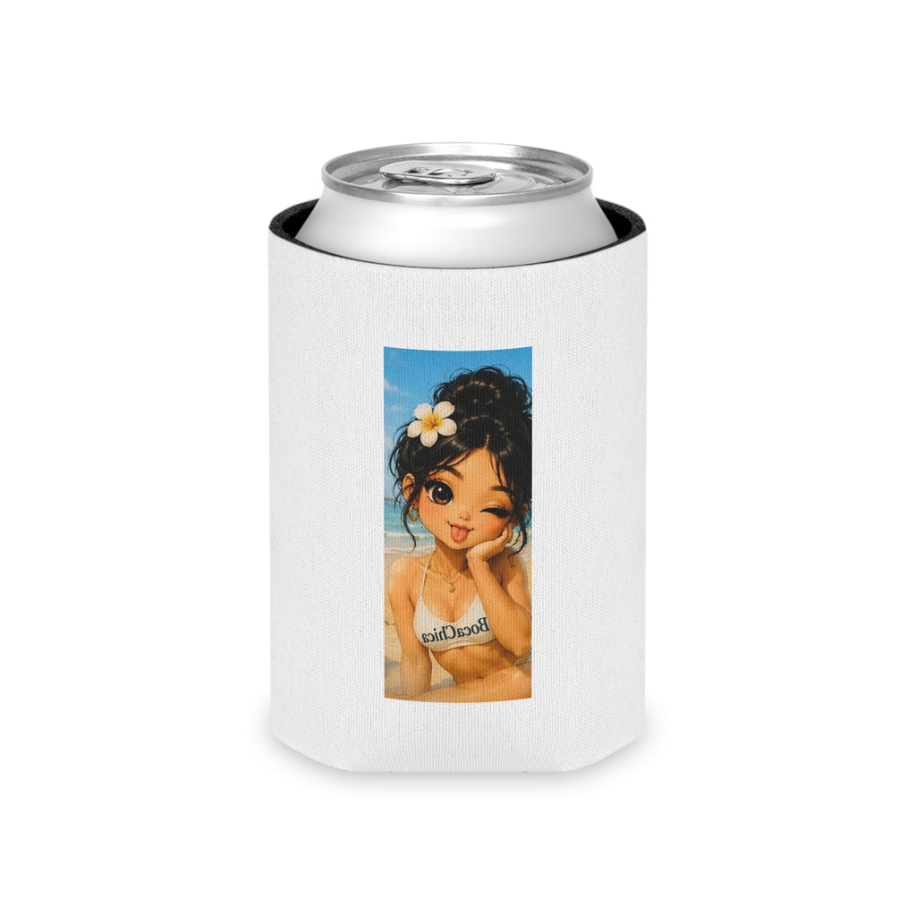 BocaChica Chic Can Cooler – Tropical Beach Beverage Koozie