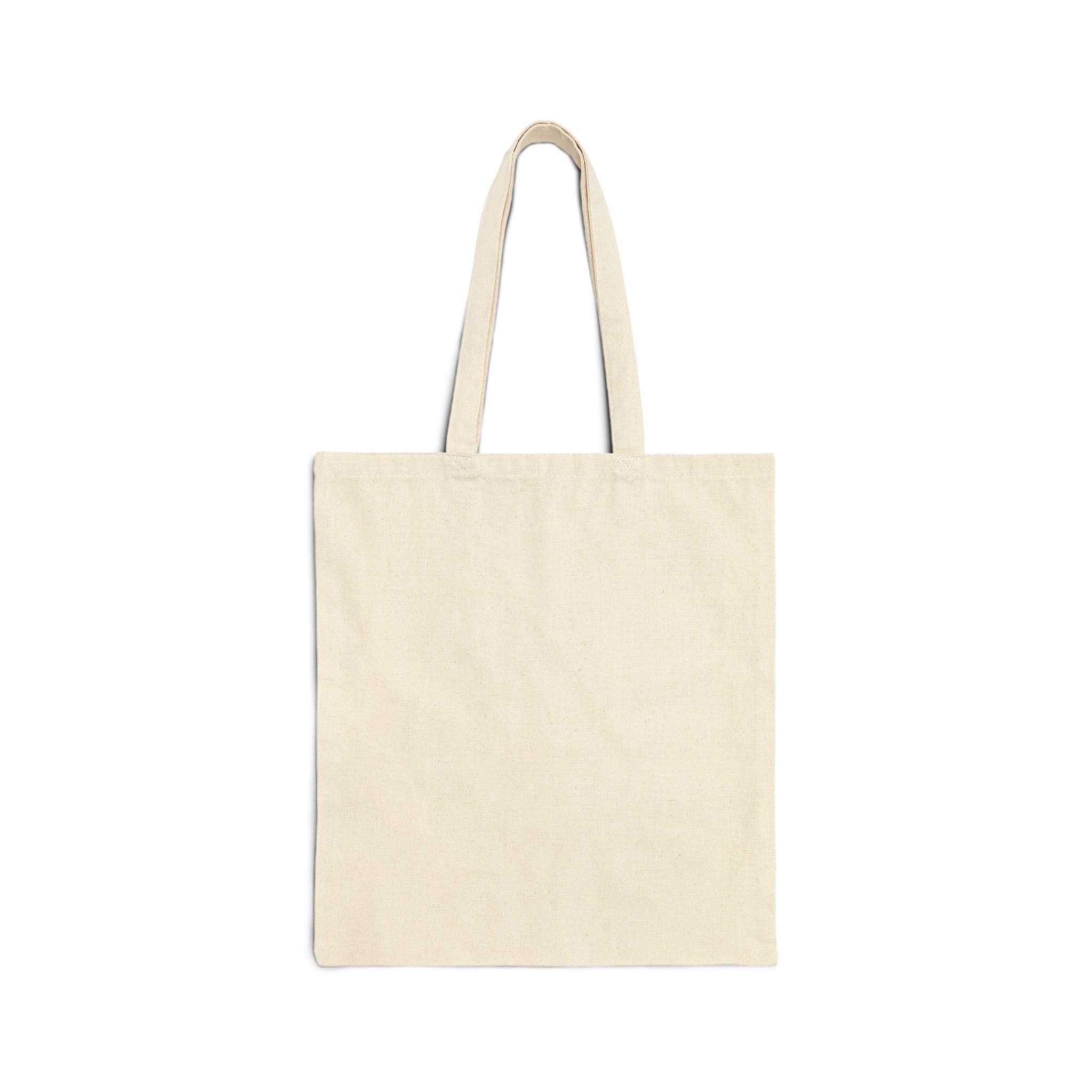 BocaChica girl Luly’s Canvas Tote Bag — Cute Kawaii Illustration Beach & Grocery Bag
